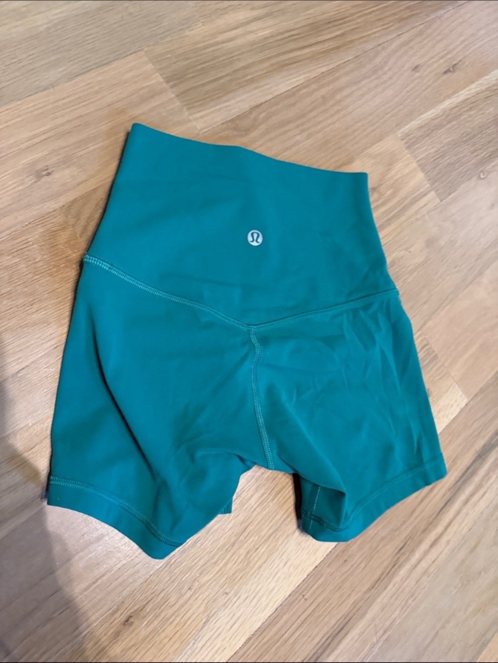 lululemon athletica Teal High-Rise Athletic Shorts